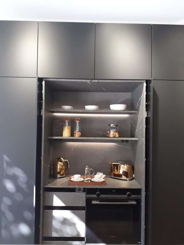 Cocina de Exposición Santos fine negro seda (VENDIDA) - Imagen 8