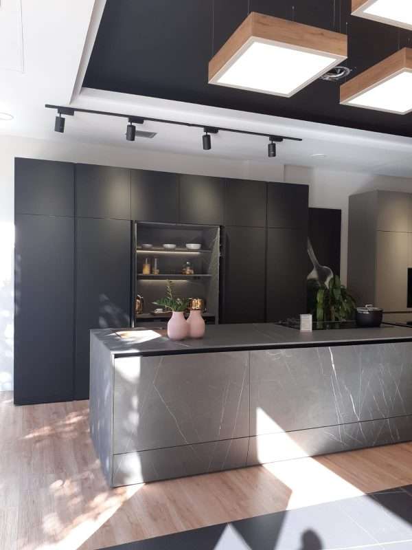Cocina de Exposición Santos fine negro seda (VENDIDA) - Imagen 9