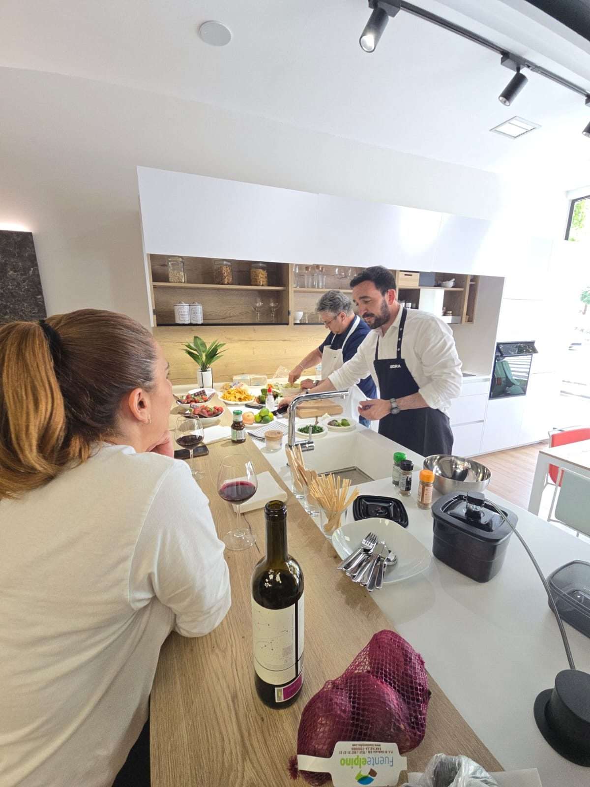 Formación culinaria con sistemas de vapor BORA